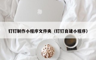 阿坝钉钉制作小程序文件夹（钉钉自建小程序）
